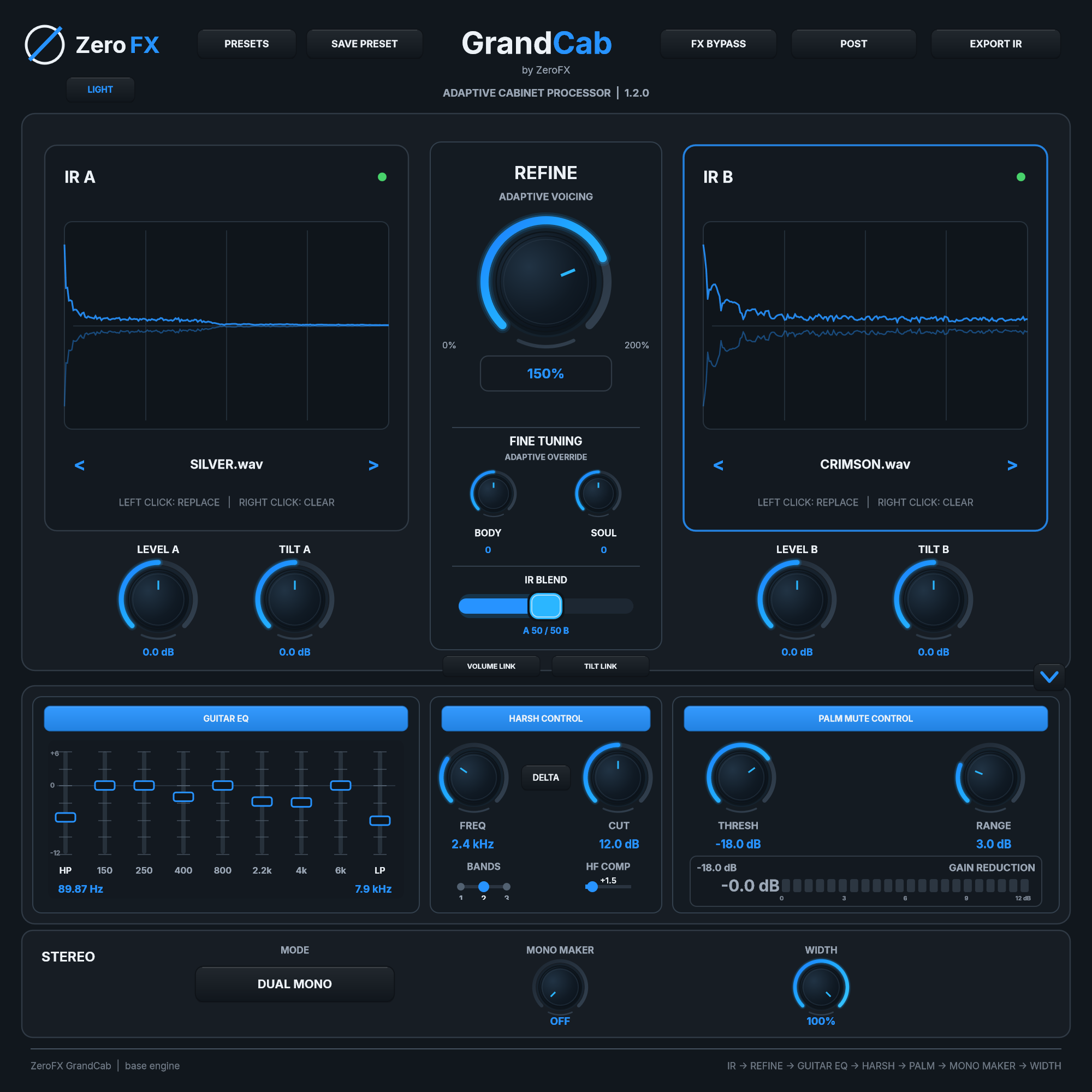 GrandCab interface